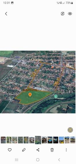 Teren de 800 mp, în Exterior Vest
