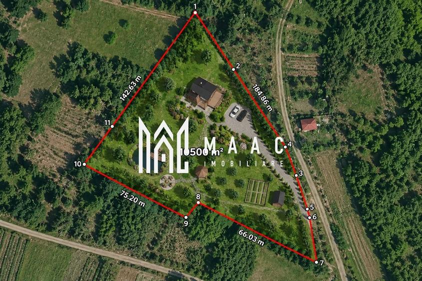Teren agricol extravilan de 10523 mp, în Daia