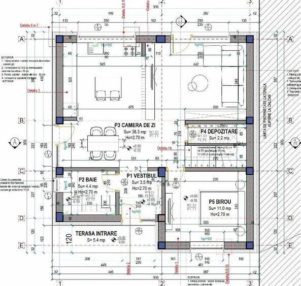 Teren Construcții intravilan de 263 mp, în Andronache