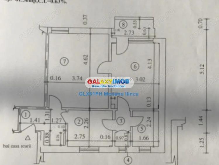Apartament cu 2 camere decomandat, mobilat în Ultracentral