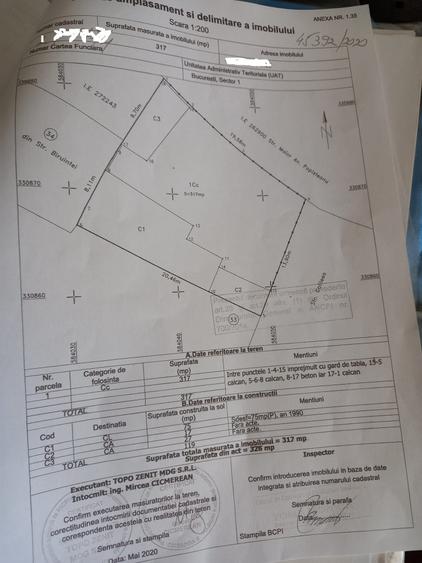 Teren intravilan de 317 mp, în Domenii