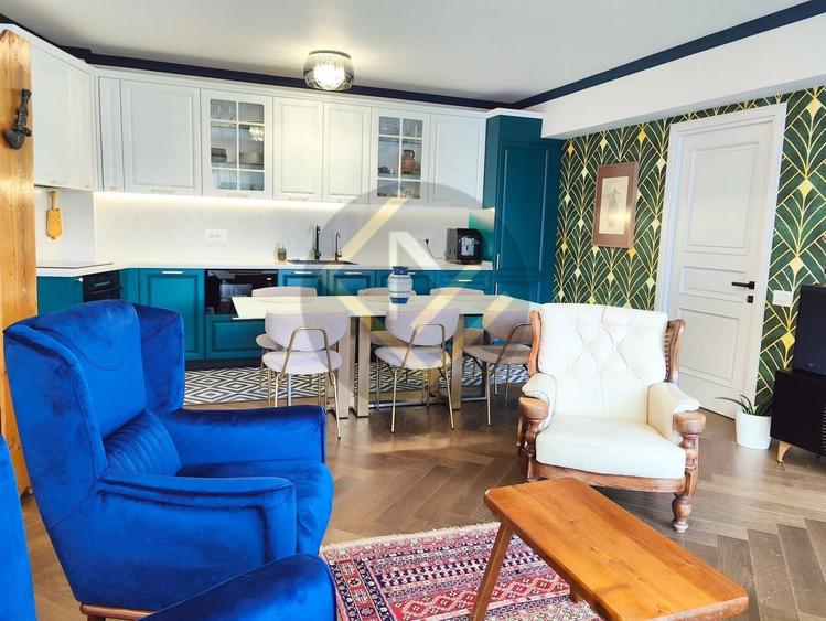 Apartament cu 3 camere decomandat, mobilat în Dacia