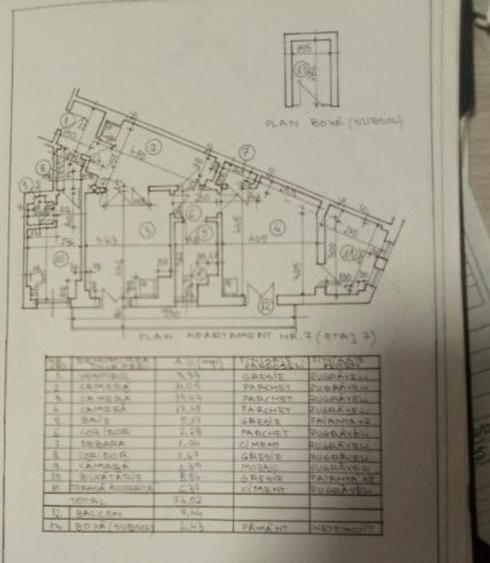 Apartament cu 3 camere semidecomandat, mobilat în Pache Protopopescu