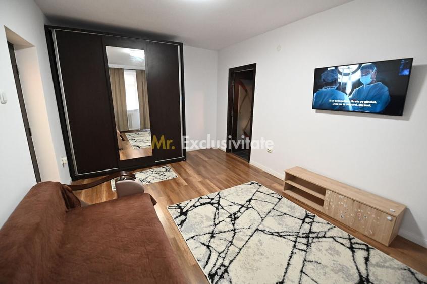 Apartament cu 2 camere semidecomandat, mobilat în George Enescu