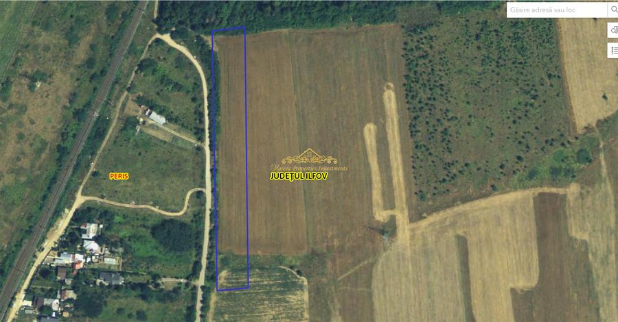 Teren Construcții intravilan de 10000 mp, în Periș