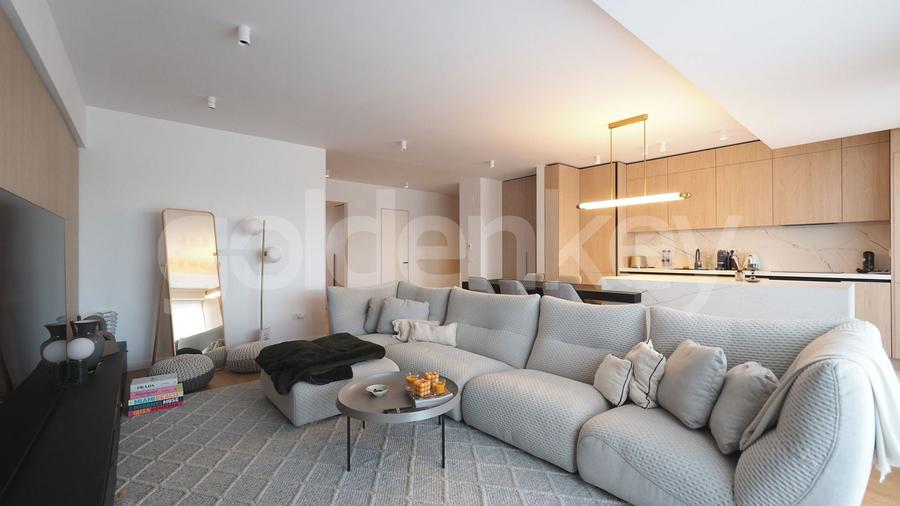 Apartament cu 3 camere decomandat, mobilat în Herăstrău