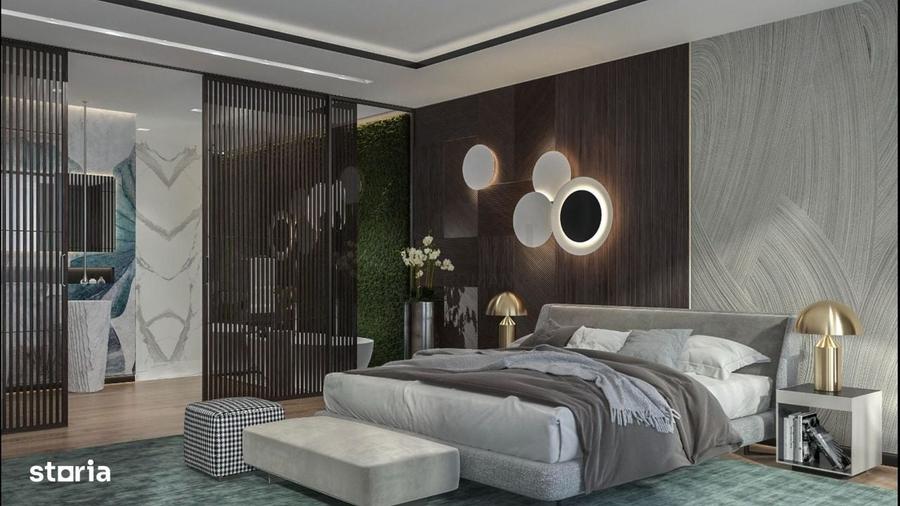 Penthouse spectacolos Aviatiei 790 mp cu piscina pe terasa - 11
