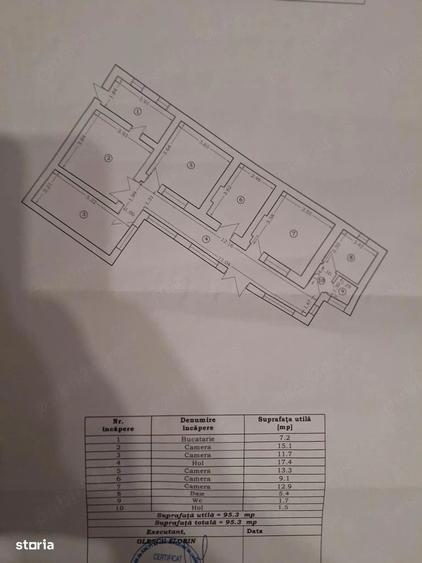 Casă cu 5 camere cu Teren 211 Mp în Brătianu
