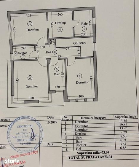 Casă cu 5 camere cu Teren 570 Mp în Corbeanca