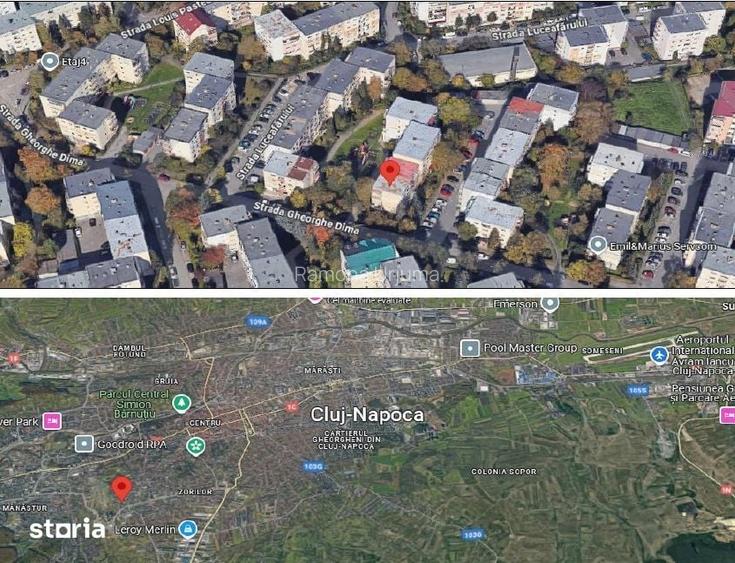 Cota de 1/2 din apartament 2 camere, Cluj-Napoca, Jud. Cluj