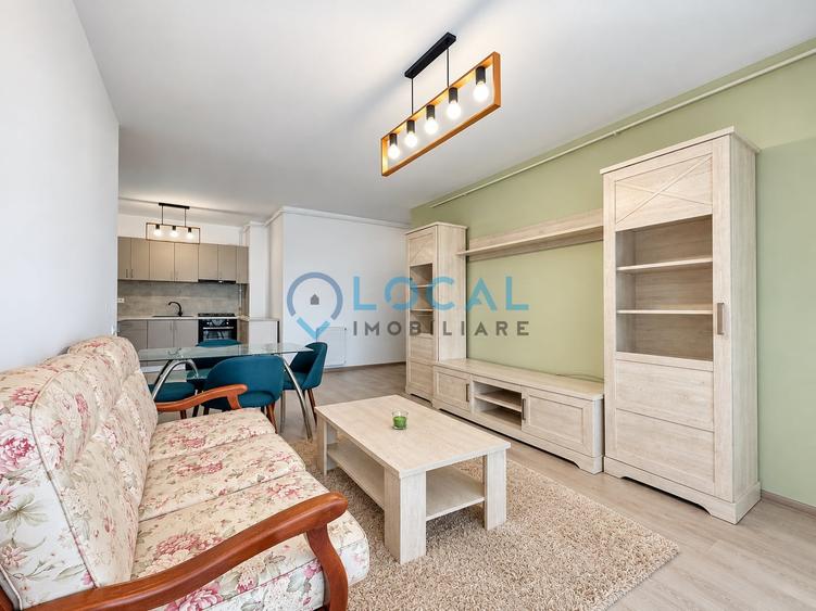 Apartament cu 2 camere semidecomandat, mobilat în Bună Ziua