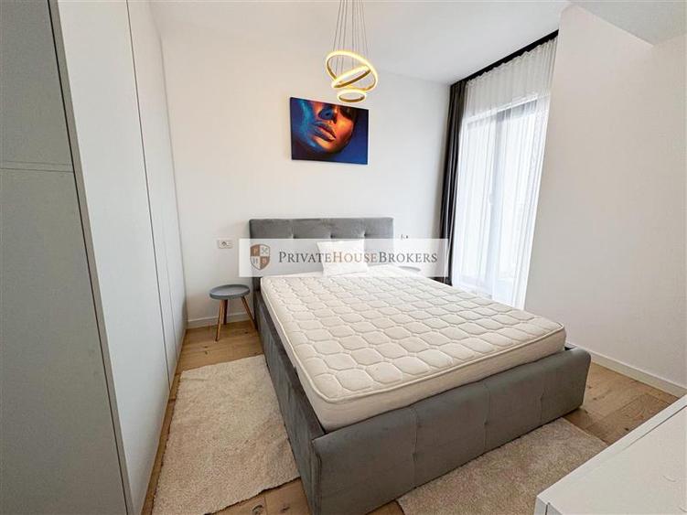 Apartament cu 2 camere semidecomandat, mobilat în Pipera