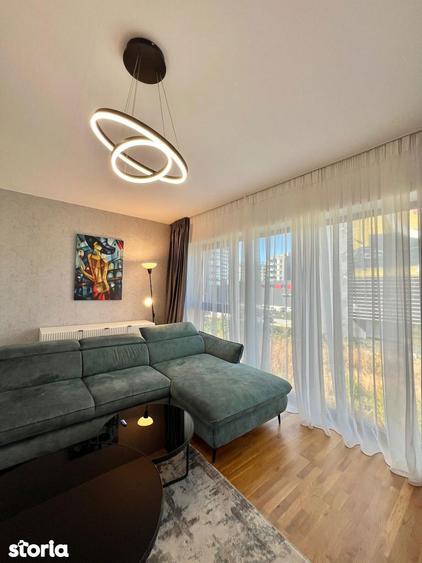 Apartament cu 2 camere decomandat, mobilat în Băneasa