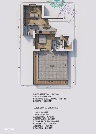 Apartament cu 2 camere decomandat în Obor