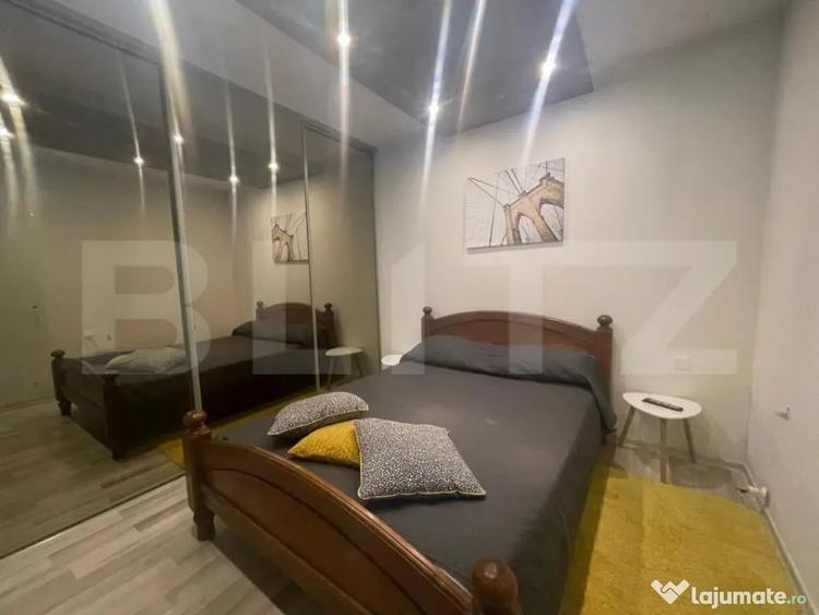 Apartament cu 2 camere semidecomandat în Central