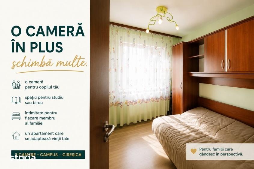 Apartament cu 3 camere în Tomis Nord