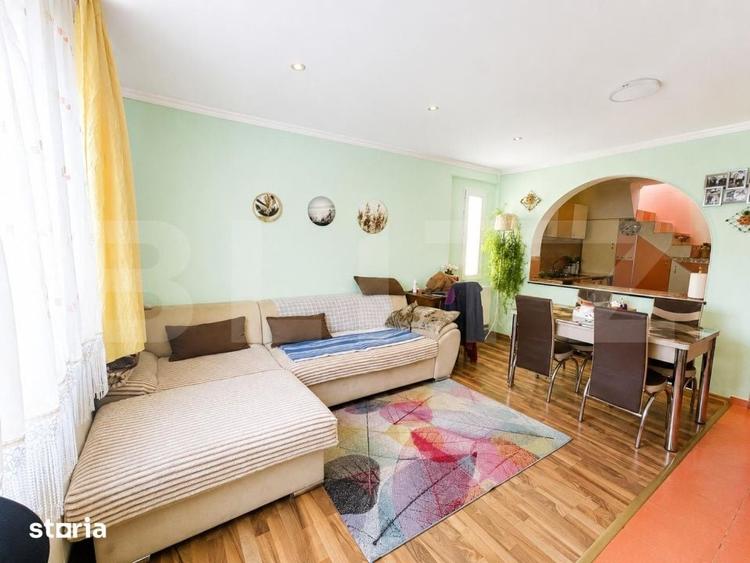Casă cu 4 camere cu Teren 500 Mp în Central