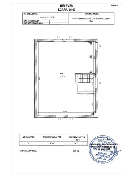 Casă cu 6 camere cu Teren 252 Mp în Central