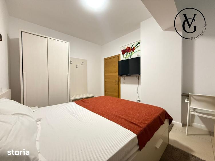 Apartament cu 2 camere semidecomandat în Cazino