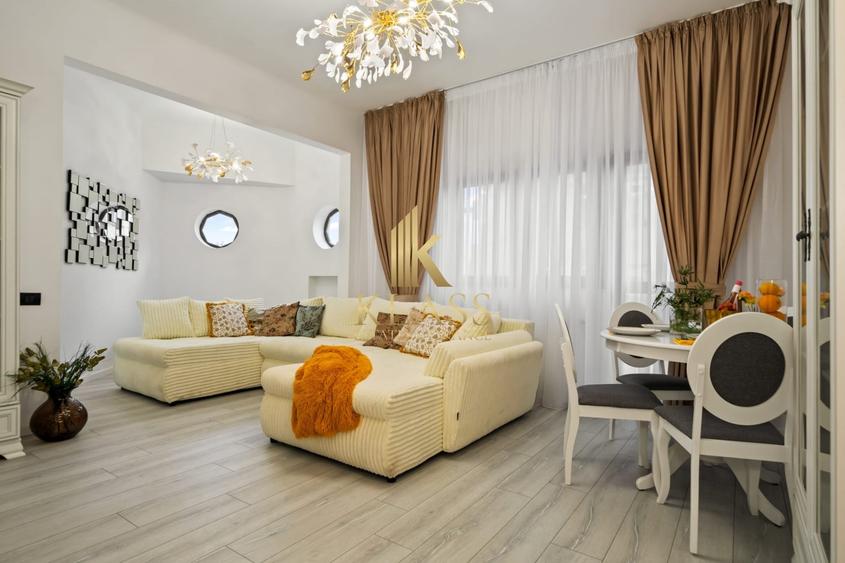 Apartament cu 3 camere decomandat, mobilat în Dacia