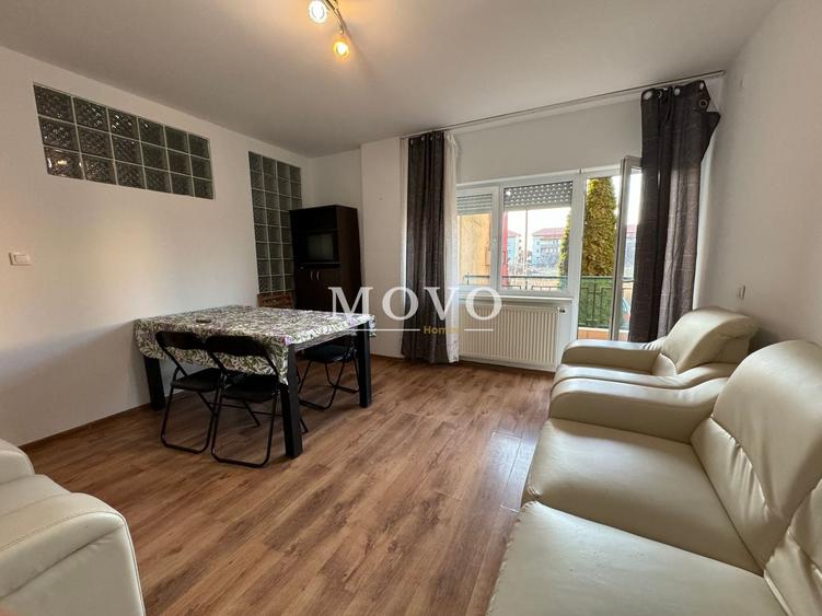 Apartament cu 2 camere semidecomandat, mobilat în Soarelui