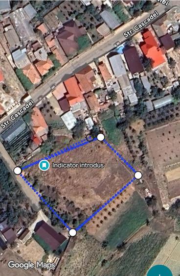 Teren de 3000 mp, în Mărăcineni