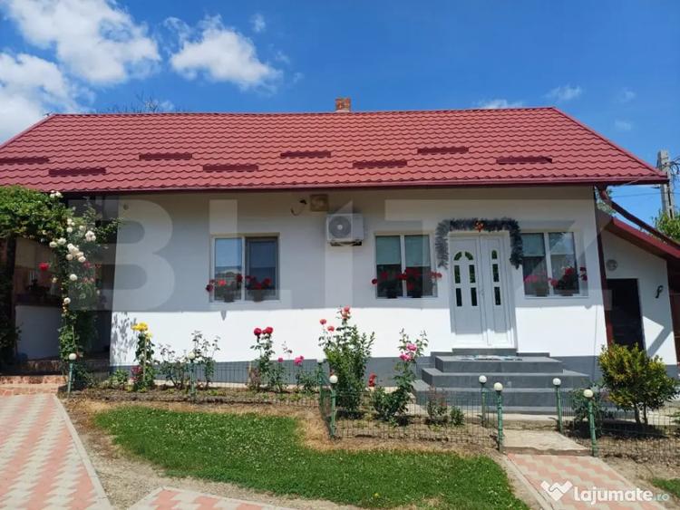 Casă cu 2 camere cu Teren 3500 Mp în Central