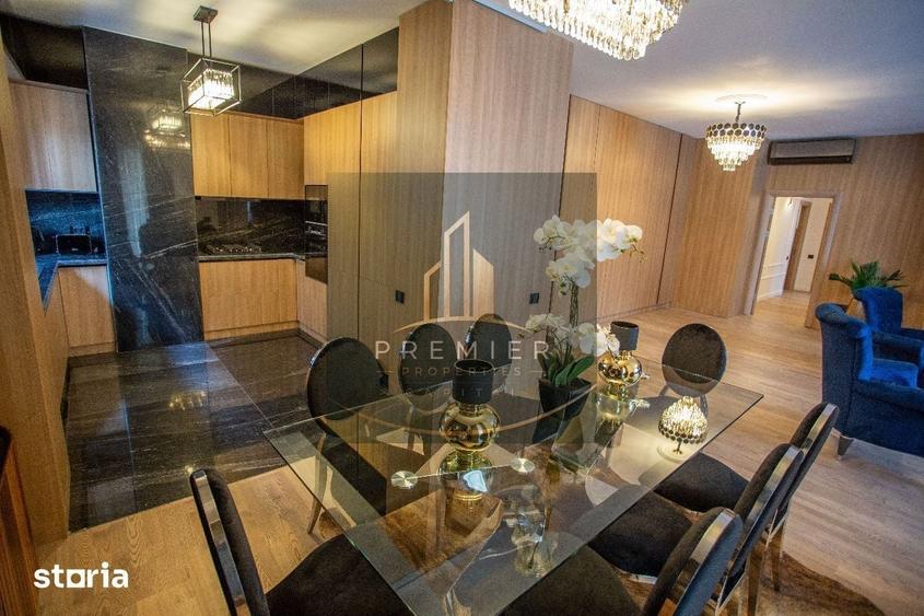 Apartament cu 4 camere decomandat, mobilat în Herăstrău