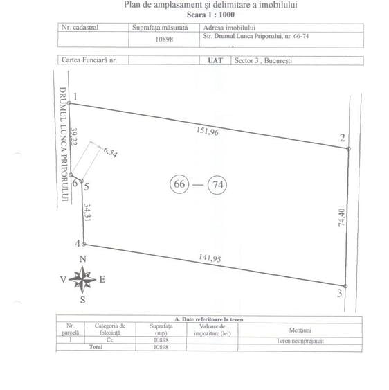 Teren 11.000 mp zona Pallady - Splaiul Unirii | Deschidere 74 m | - 4