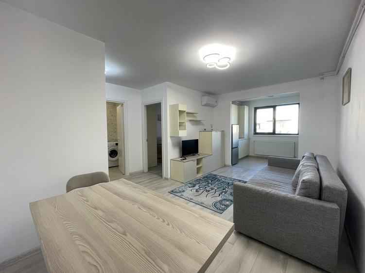 Apartament cu 2 camere semidecomandat, mobilat în Theodor Pallady