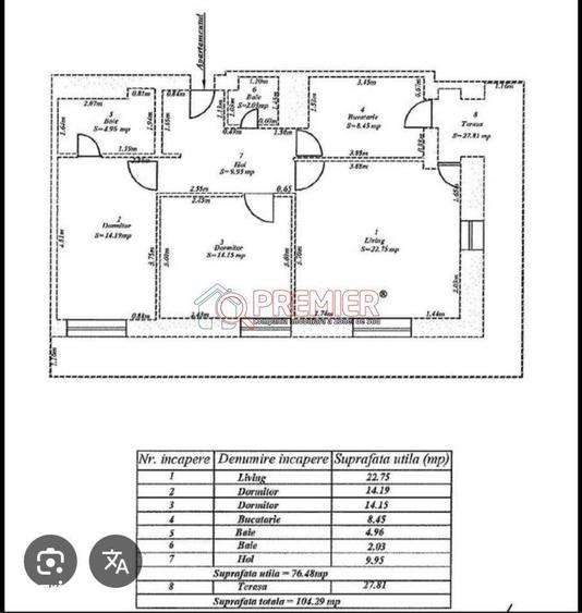 Asmita Gardens - 3 Camere - Terasa - 19