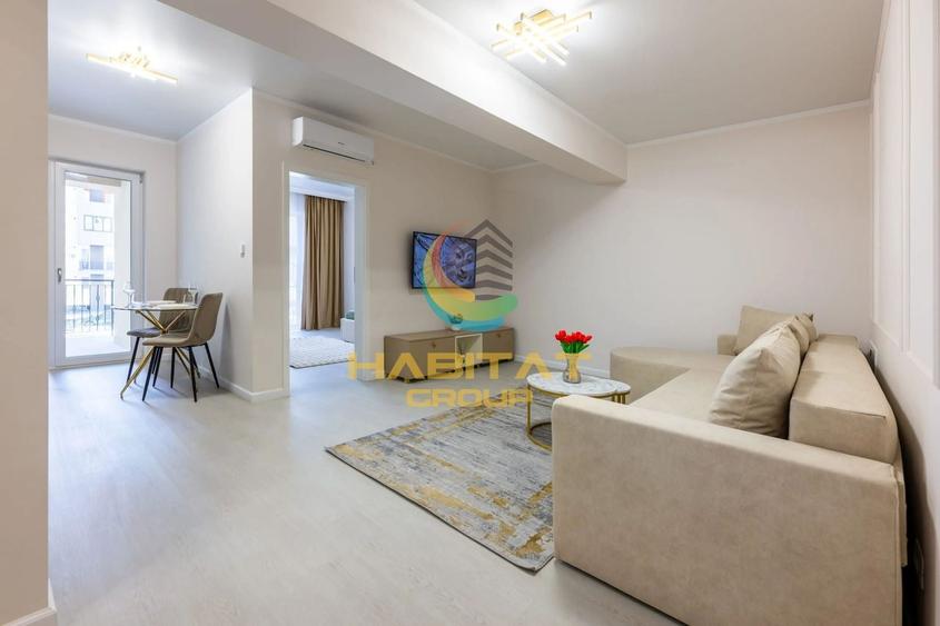 Apartament cu 3 camere semidecomandat în Vest