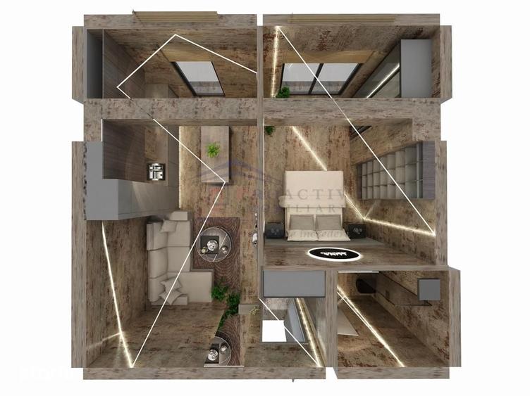 Apartament cu 2 camere în Burdujeni