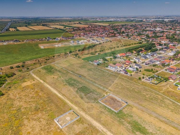 Teren de 416 mp, în Bujac