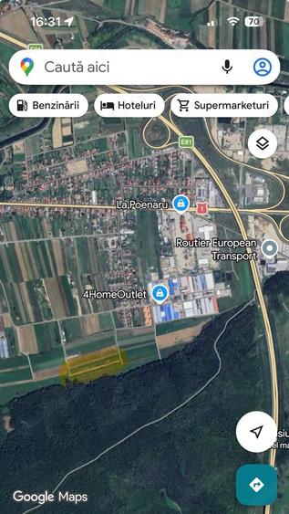 Teren de 4300 mp, în Gilău