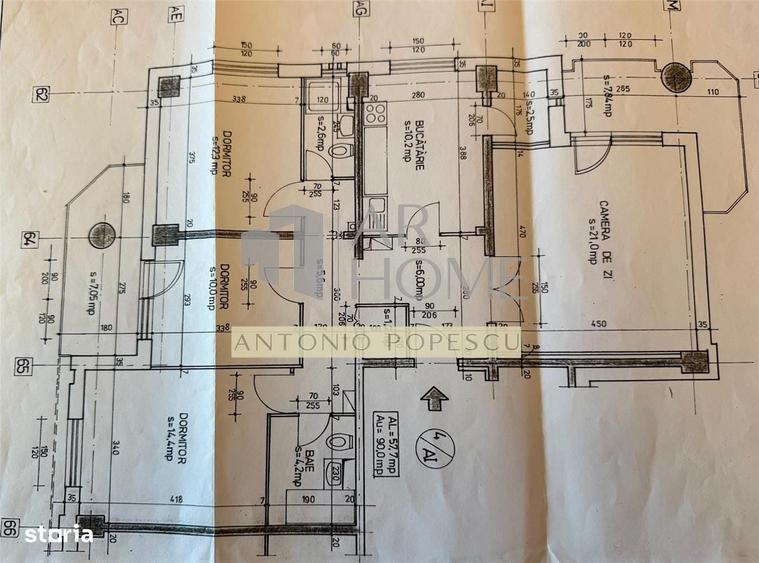 Apartament cu 4 camere în Ultracentral