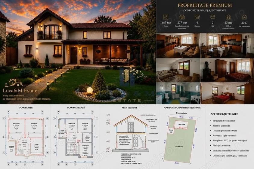 Casă cu 3 camere cu Teren 1487 Mp în Cerneteaz