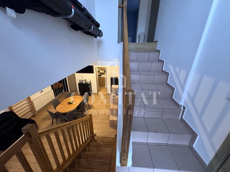 Apartament cu 3 camere semidecomandat, mobilat în Central