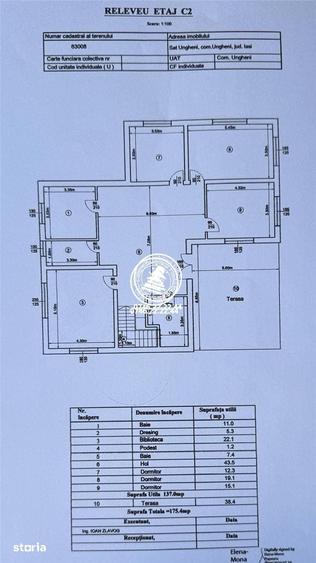 Casă cu 6 camere cu Teren 750 Mp în Ungheni