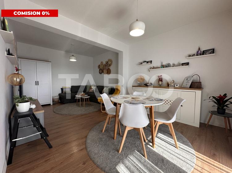 Apartament cu 2 camere decomandat, mobilat în Piața Cluj