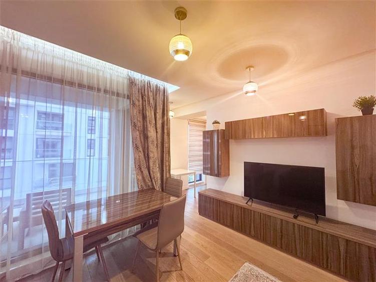 Apartament cu 2 camere semidecomandat, mobilat în Herăstrău