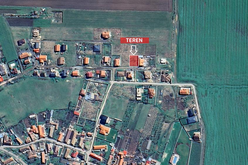 Teren Construcții intravilan de 500 mp, în Vladimirescu