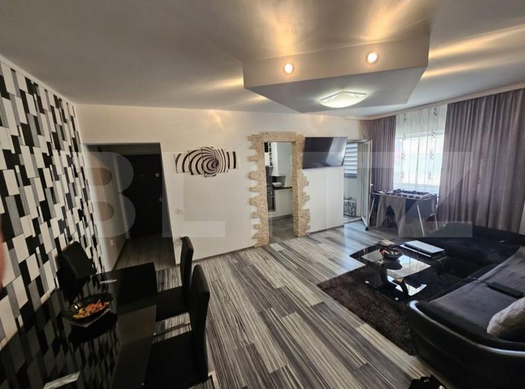 Apartament cu 2 camere semidecomandat, mobilat în Apahida