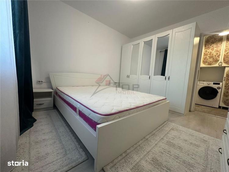 Apartament cu 2 camere semidecomandat, mobilat în Podu Roș