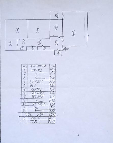 Apartament cu 3 camere decomandat, mobilat în Dristor