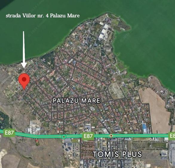 Teren Construcții de 500 mp, în Palazu Mare