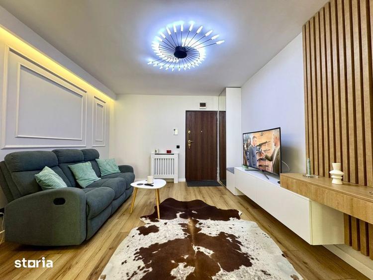 Apartament cu 3 camere semidecomandat, mobilat în Gruia