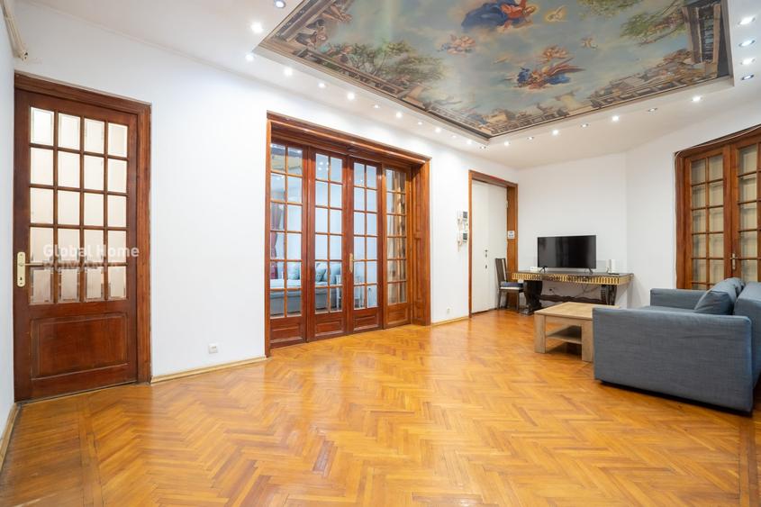 Apartament cu 6 camere circular, mobilat în Cișmigiu