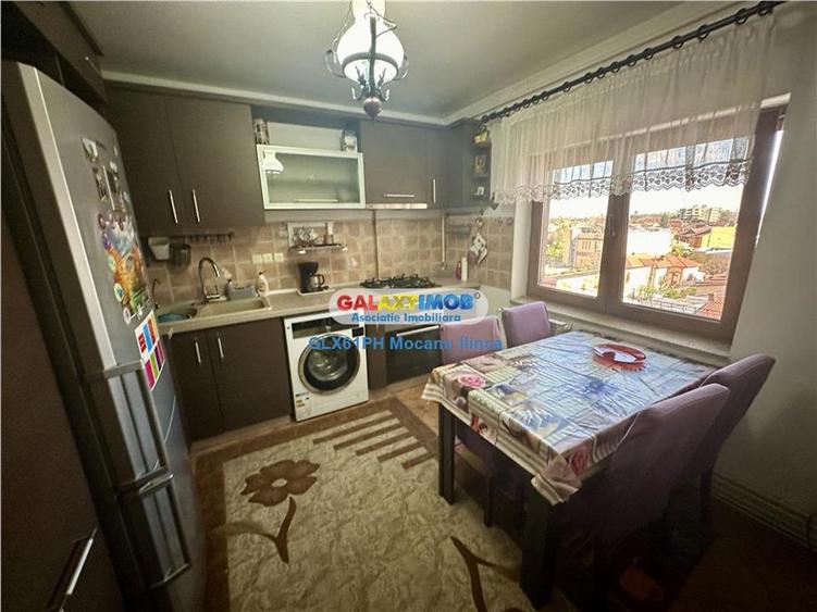 Apartament cu 3 camere decomandat, mobilat în Cantacuzino
