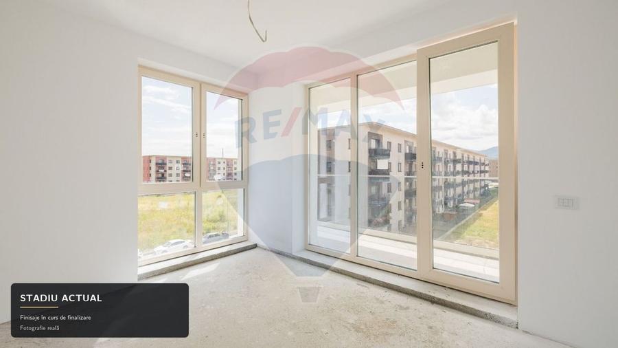 Apartament 3 camere, 70,25 mp utili, 2 băi + balcon | Tractorul - 1